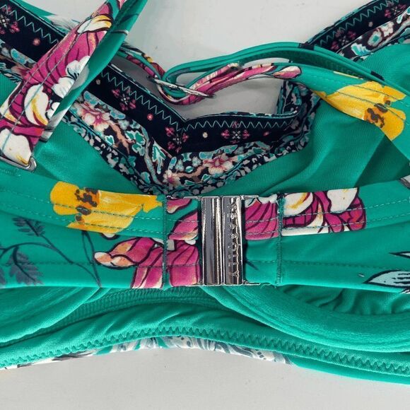 Seafolly Watergarden Womens Evergreen New DD Bralette Bikini Top US 4 - Picture 8 of 9